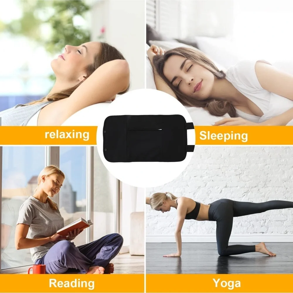 Castor Oil Wrap Detox Reusable Adjustable, No Leak, Washable